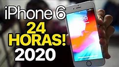 iPhone 6 en 2020 ¿VALE LA PENA? 24 HORAS con el iPhone 6