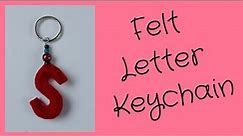 DIY Letter Keychain Tutorial