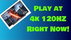LG C9 PC Gaming Play at 4k 120hz right now! Setup guide!