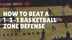 How to Beat a 1-3-1 Basketball Zone Defense