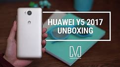 Huawei Y5 2017 Unboxing & Hands On