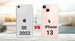 iPhone SE 2022 vs iPhone 13