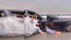 Viral Video Shows Prayagraj Man Taped to Moving Car for Instagram Stunt Reel