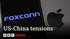 iPhone maker Foxconn switch to cars as US-China tensions rise - BBC News