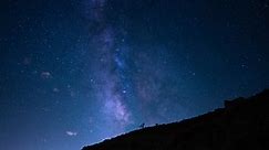 Milky Way Galaxy 35mm South Sky Above Joshua Tree Purple Time Lapse