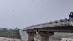 In Spate Due To Rain, River Tears Off Part Of Concrete Bridge In Uttarakhand