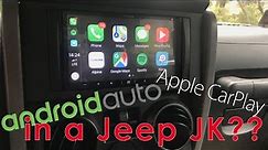 Apple CarPlay in a Jeep! | Alpine ILX-W650 Installation | Jeep Wrangler JK