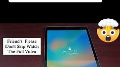 Unlock iPad Without Passcode #fyp #foryou #lifehack #hack #ipadhack #ipad #ipadtips #unlockipad #ipadunlock #ipadtrick #hightlight #cooltricks #xyzbca #explore #tiktok #dute #viralvideo