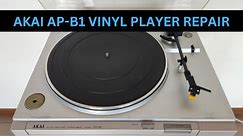 Akai AP-B1 1982 Silver Turntable Angle Correction Repair #akai #hifi #akaiapb1 #ap-b1 #akaiap-b1