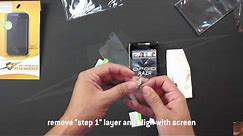 How to install Motorola Screen Protector