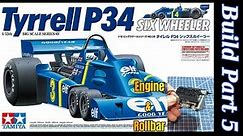 Tamiya 1/12 Scale Tyrrell P34 Six Wheeler Formula 1 Car. Part 5 Full Online Build