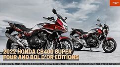 FINAL EDITION OF 2023 HONDA CB400 SUPER FOUR AND SUPER BOL D'OR, FAREWEL LEGEND