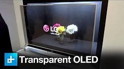 Exclusive look at LG's Transparent OLED and more at CES 2017