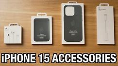 iPhone 15 ALL NEW Accessories! (FineWoven Case, Wallet & MORE!)
