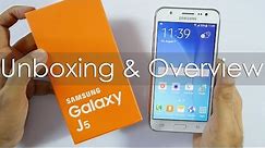Samsung Galaxy J5 Budget 4G Smartphone Unboxing & Overview