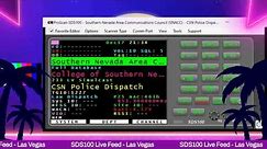 Las Vegas Live Scanner - Law, Fire, EMS (SDS100)