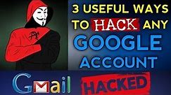 hacking google gmail account I gmail account hack kaise kare 2024 I hacking