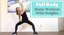 Workout with 5 Pound Weights - Home Workout with Dumbbells