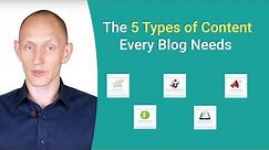 5 Types of Blog Posts You Need to Be Writing