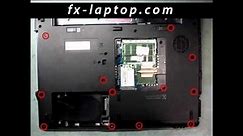 Disassembly HP 530 - replacement, clean, take apart, keyboard, screen, battery