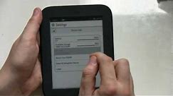 Nook Simple Touch Firmware Upgrade HowTo and Hands On