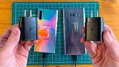 Note 10 vs Note 9 + Samsung 25W Charging Test: Is It Any Faster?