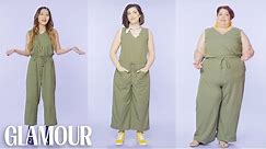 Women Sizes 0 Through 28 Try on the Same Jumpsuit | Glamour