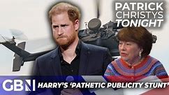 Prince Harry's 'PATHETIC publicity stunt' - Angela Levin
