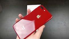 Unboxing iPhone 8 Plus Product Red Edition - BEST Looking iPhone!