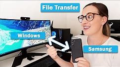 Easily Transfer Files between Your Samsung and Windows PC
