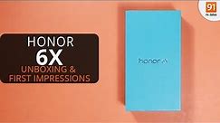 Honor 6X: First Look | Hands on | Launch
