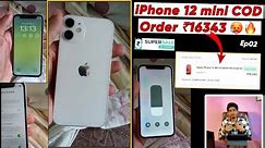 Unboxing iphone 12 mini COD ₹16343🔥| Grade B+ | Refurbished iphone | Cashify Supersale | Full Review