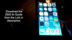 How to Fix SMS and internet Issue in iphone 4 4s 5 5c 5s