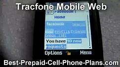 Tracfone Mobile Web Access Facebook Myspace Twitter