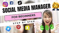 How to Become a Social Media Manager | Step-by-Step Guide for BEGINNERS | NO EXPERIENCE [Eng Sub]