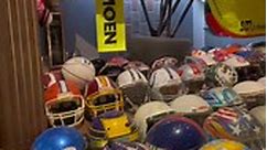 Tony Stewart’s Helmet Collection