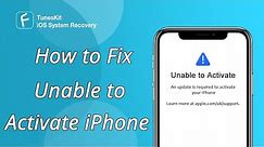 Unable to Activate iPhone? Fixed!