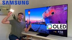 Samsung OLED S95D Unboxing: Glare Free OLED TV!