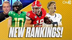 NEW College Football Playoff Rankings | Georgia, Michigan, FSU, Oregon, Ohio State, Penn St