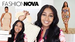 FASHION NOVA SWIMWEAR : VACATION ESSENTIALS : NOVABEAUTY FINDS (ft Dossier Perfumes)