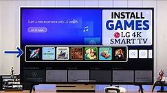 LG Smart 4k TV: How to Install Games on LG webOS!