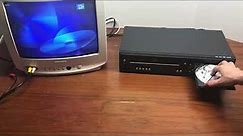 Testing a Magnavox DVD VHS Recorder Combo DV220MW9
