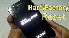 How to Hard Reset/Factory Restore Samsung Galaxy J7 Nxt