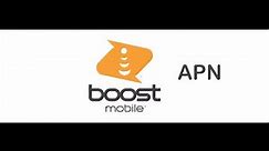 Boost Mobile APN Settings