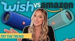 Comparing WISH VS. AMAZON Products | Try The Trend