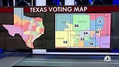 Justice Department sues Texas over voting map