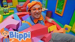 Blippi's Indoor Playground Learning | Educational Videos For Kids