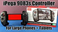 iPega 9083s - Retractable Bluetooth Controller - For Large Phones + Tablets Review!