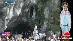Live from Lourdes Holy Grotto- France