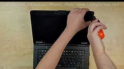 Video of our customer Arnold replacing the screen on their Dell LATITUDE 7480